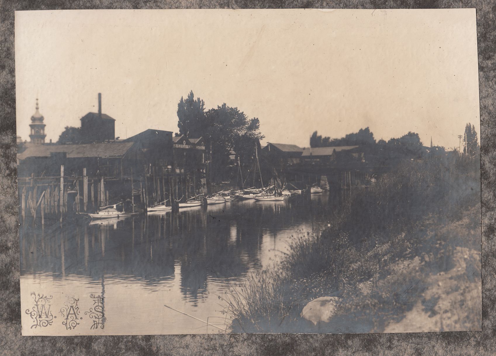 Uncle Sam Wine Cellars from the Napa River